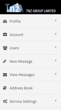 Image showing a computer user selecting Send SMS from the menu